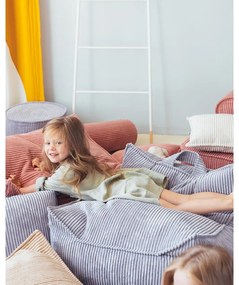 Kék kordbársony gyerek babzsákfotel Chair – Wigiwama
