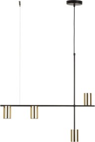 Sigma lighting modern függeszték vendo fekete sárgaréz sig33690