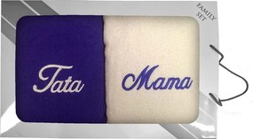 Törölköző szett dobozban 2 db 70x140 Anya Apa