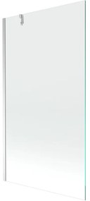 Mexen Next, kĂĄdparavĂĄn 1 szĂĄrny 100 x 150 cm, fix szĂĄrny, 6 mm ĂĄtlĂĄtszĂł ĂŒveg, krĂłm profil, 895-100-000-00-00-01