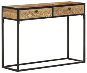 tömör mangófa tálalóasztal 100 x 35 x 75 cm