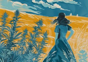 Poszter 42x29,7cm UtazĂĄs a mezĆkön ĂĄt