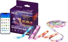 WiZ - LED RGBIC dimmelhető szalag 4m LED/10,2W/5V 2700-6500K Wi-Fi