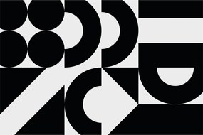 Kép - Geometriai absztrakció N⁰2 (90x60 cm)