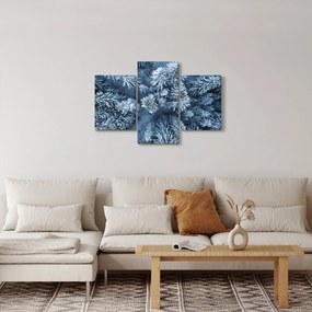 Kép - Havas erdő (90x60 cm)