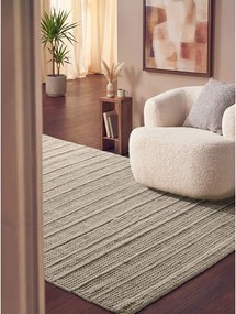 Krémszínű kézi szövésű gyapjú szőnyeg 200x300 cm Camden Parker – Ted Baker