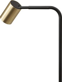 RENDL FLYNN I stojanová černá/česaná mosaz 230V LED GU10 9W
