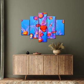 Medúza a tengerben képe (150x105 cm)