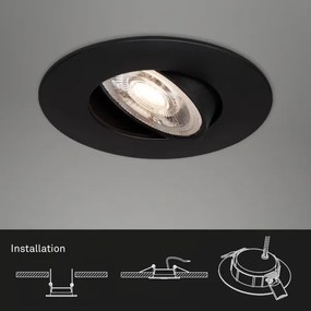 Briloner - KÉSZLET 3x LED dimmelhető fürdőszobai lámpa LED/4,9W/230V IP23