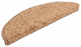 30 db bézs lépcsőszőnyeg 56x17x3 cm