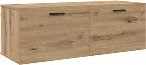 vidaXL Fali szekrény Artisan tölgy 100 x 36,5 x 35 cm Faanyag