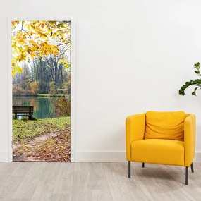 Fotótapéta ajtóra - Tó (95x205cm)