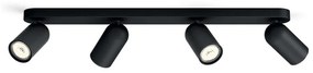 Philips 50584/30/PN - Spotlámpa MYLIVING PONGEE 4xGU10/5,5W/230V 50584/30/PN