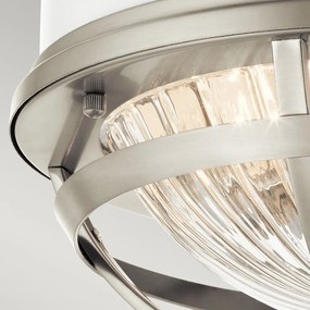 Quintiesse TOLLIS QN-TOLLIS-F-BN Süllyesztett mennyezeti lámpa 2x40W/E27