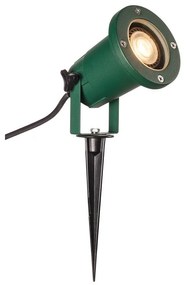 Kültéri Leszúrható lámpa, zöld, GU10, SLV Big Nautilus 1001965