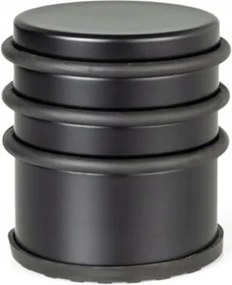 Ütköző ütköző szabadon álló ajtóhoz magas rozsdamentes acél Fekete