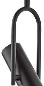 Searchlight 1891-1BK - Csillár zsinóron TELESCOPE 1xGU10/10W/230V