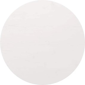 vidaXL fehér tömör fenyőfa asztallap Ø90 x 2,5 cm