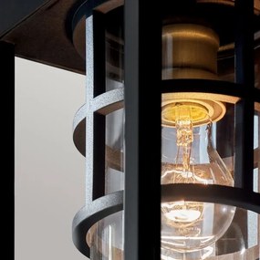 Kichler KL-HONE-M-BKT - Kültéri fali lámpatest HONE M 1xE27/60W/230V IP44