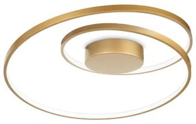 Ideal Lux - LED Dimmelhető mennyezeti lámpa OZ LED/48W/230V átm. 60 cm CRI 90 arany