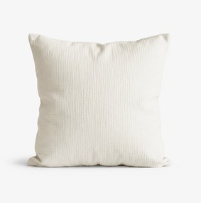 Goldea muszlin párnahuzat - természetes 30 x 50 cm