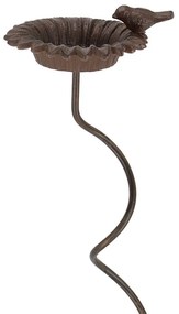 Öntöttvas madáritató, növényfuttatóval, 128 cm