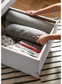 Világosszürke lábtartó Simon – Miuform