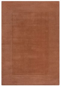 Téglavörös gyapjú szőnyeg 160x230 cm – Flair Rugs