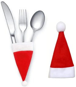 Evőeszköztartó SANTA POCKET piros, 1 db