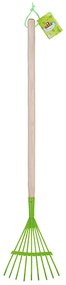 Fa nyelű gyerek lombseprű, 82,5 cm