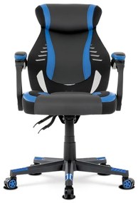 Kék Ekobőr Gamer Szék, Hinta Mechanikával. KA-Y213 BLUE