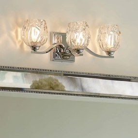 Feiss glamour klasszikus tükör világítás bath króm átlátszó elsfe-kalli3-bath IP44