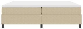 Boxspring Ágy matraccal Világos Zöld Szürke 200x200 cm Kordbársony Szövet