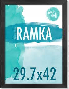 Keret A3 Képkeret A3 29,7x42 Képkeret fekete Mdf keret