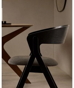 Fekete étkezőszék Godia – Kave Home