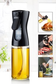 Airfryer olajspray adagoló fekete 210 ml