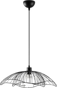 Farac 6380 fekete fém függőlámpa, Ø50 cm