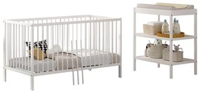 Bükkfa gyerek bútor szett 2 db-os Dino – Vipack