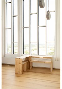 Natúr színű borovi fenyő ülőke Join-In – Karup Design