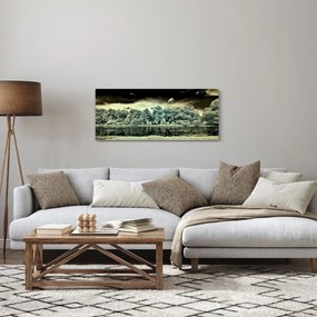 A víz felszínének képe (120x50 cm)