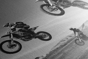 Kép motorosoknak fekete-fehér kivitelben