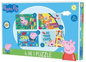 Peppa malac Fun puzzle 4 az 1-ben