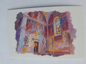 Grafika Keret Olaszország Velence 17