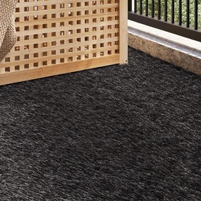 vidaXL Mesterséges Fű Fekete 10x1 m