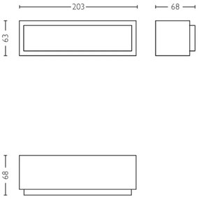 Philips - LED Kültéri fali lámpa STRATOSPHERE LED/3,8W/230V 4000K IP44