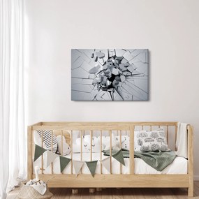 3D absztrakciós kép (90x60 cm)