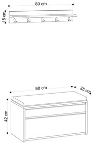 Előszobafal  Bobika (travertin)  . 1101433