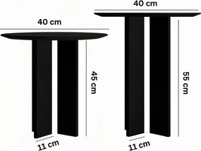 Leo (55 + 45) - Black