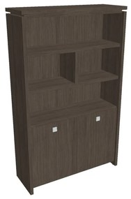 Verno magas szekrény 128 x 46 x 210 cm, polccal, antracit tölgy