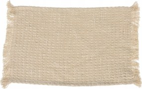 Asztali Alátét pamut 45x30 bézs natúr asztali tányéralátét